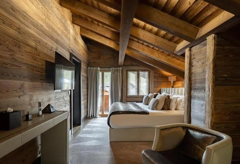 プレステージスイートの２ベッドルーム, Ultima Gstaad Residences