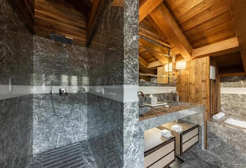 プレステージスイートの２ベッドルーム, Ultima Gstaad Residences