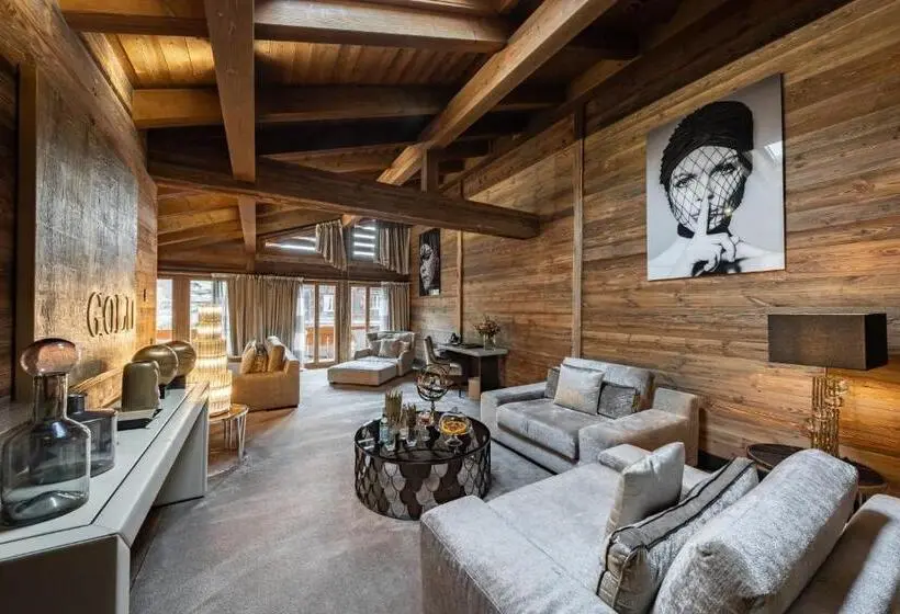 プレステージスイートの２ベッドルーム, Ultima Gstaad Residences