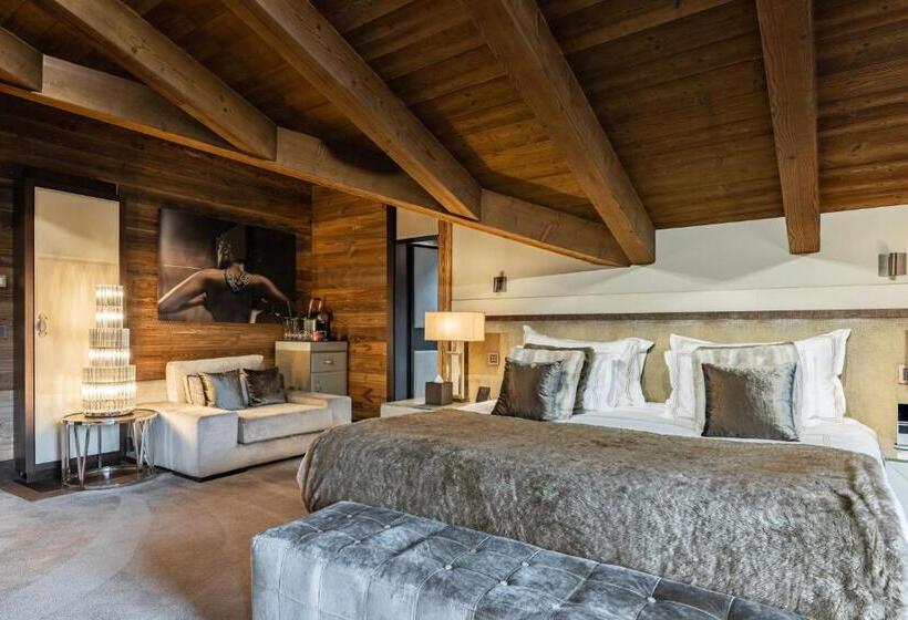 小型套房带阳台, Ultima Gstaad Residences