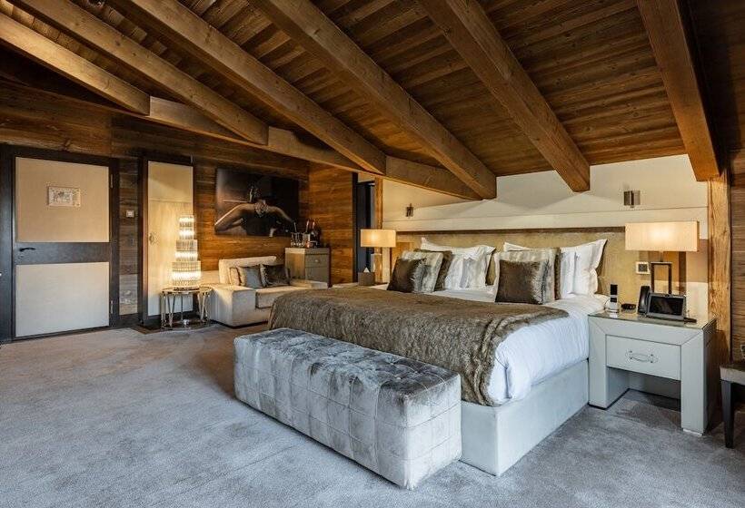 小型套房带阳台, Ultima Gstaad Residences