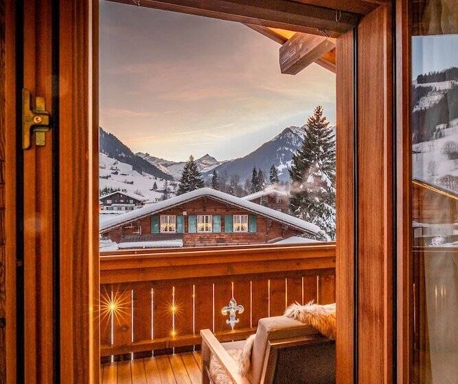 小型套房带阳台, Ultima Gstaad Residences