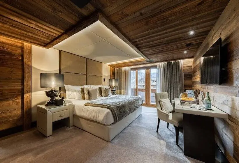 ファミリースイートの２ベッドルーム, Ultima Gstaad Residences