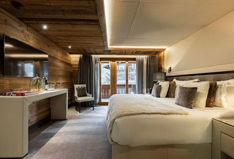 ファミリースイートの２ベッドルーム, Ultima Gstaad Residences