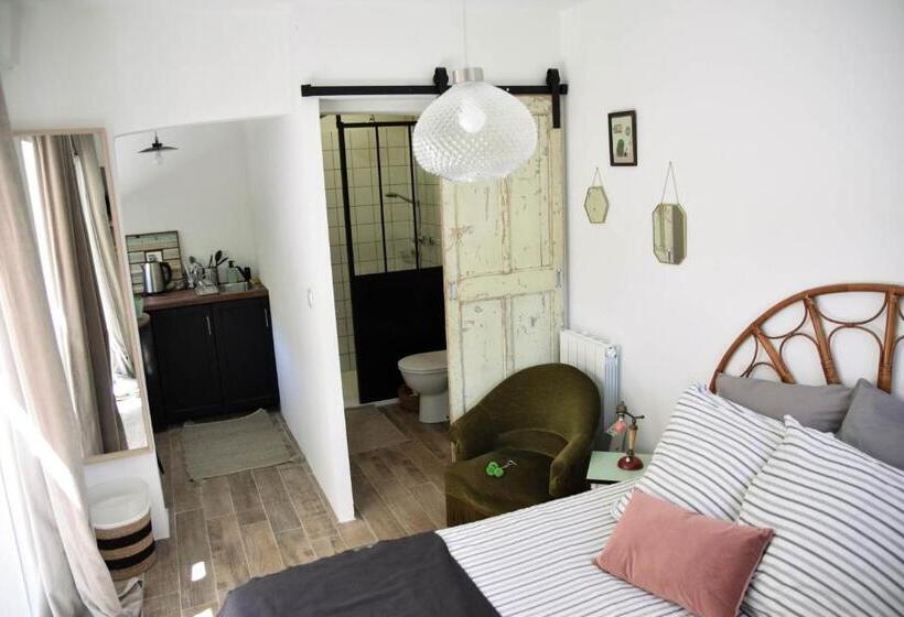 חדר סטנדרט נוף לגינה, Maison D Hôtes La Villa Madeleine