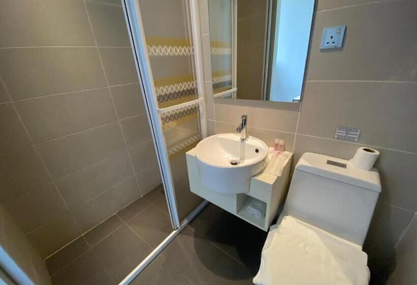 キングサイズベッドのデラックスルーム, Win Win Boutique Hotel Port Dickson