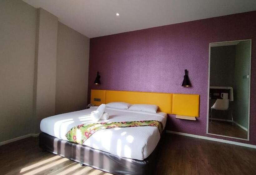 带大床的行政房间, Win Win Boutique Hotel Port Dickson
