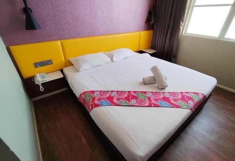 キングサイズベッドのデラックスルーム, Win Win Boutique Hotel Port Dickson