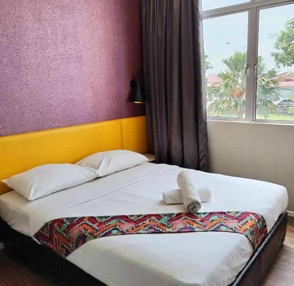 キングサイズベッドのデラックスルーム, Win Win Boutique Hotel Port Dickson