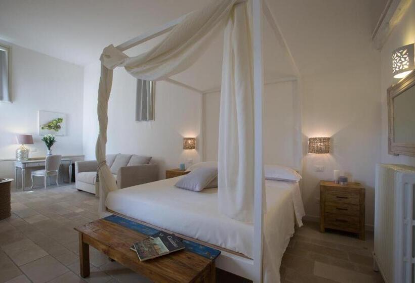 חדר סופריור עם מיטת קינג, Li Pappi Antico Casale