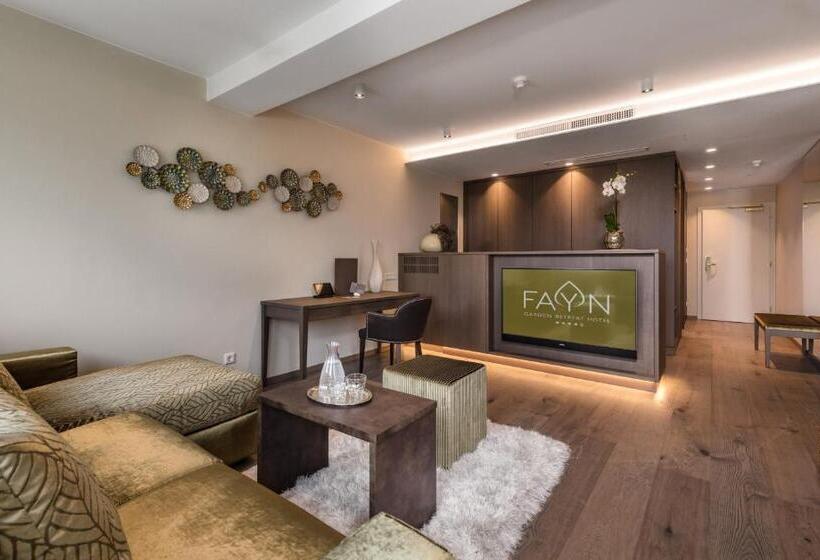 סוויטת ג'וניור נוף לגינה, Fayn Garden Retreat