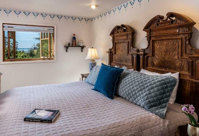 غرفة ديلوكس سرير كينج, Arch Cape Inn And Retreat