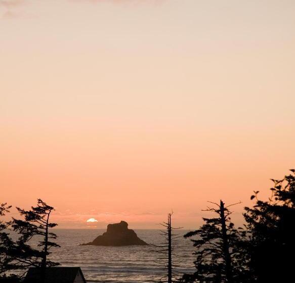 غرفة قياسية مطلّة علي البحر, Arch Cape Inn And Retreat