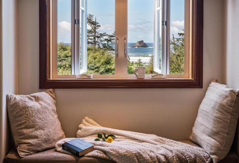 غرفة قياسية مطلّة علي البحر, Arch Cape Inn And Retreat