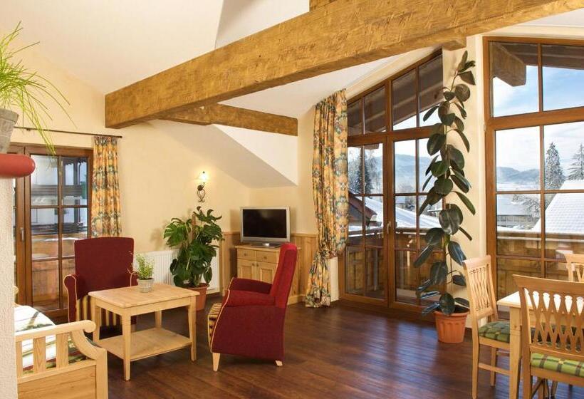 Апартаменты 1 Спальня с Балконом, Allgäuer Kräuteralm