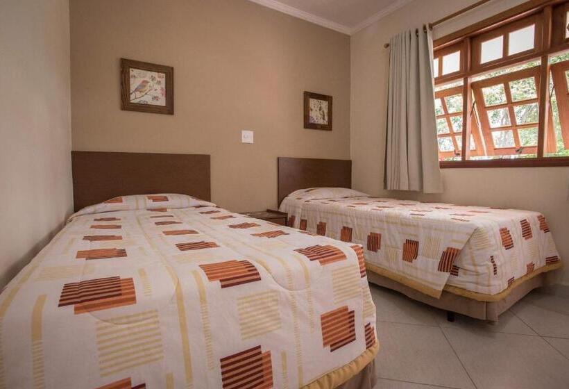 غرفة قياسية رباعية, Resort Fazenda Sao João