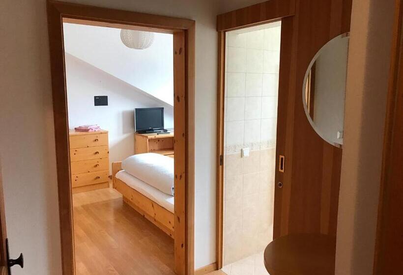 带2个卧室的套房, Garni Glurnserhof