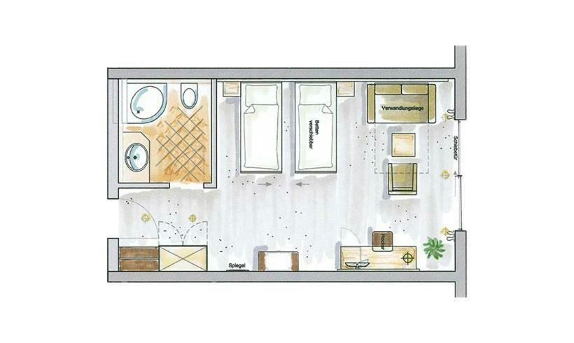 Quarto Estandar Vista Lago, Berghotel Mummelsee