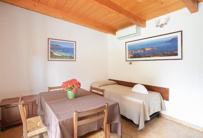 آپارتمان 1 خوابه با چشم‌انداز باغ, Country Hotel Residence Da Pilade