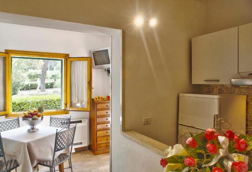 شقة غرفة واحدة مطلة على الحديقة, Country Hotel Residence Da Pilade