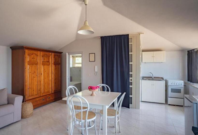 带海景的标准工作室, Driùs Edodè   B&b Affittacamere