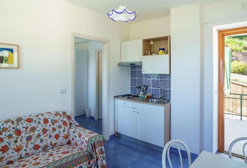 带1个卧室的带海景的公寓, Driùs Edodè   B&b Affittacamere