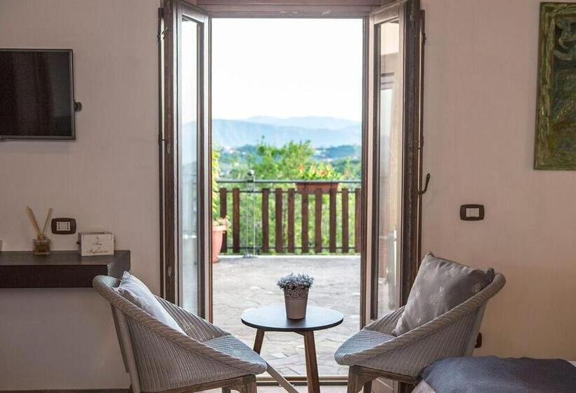 キングサイズベッドのデラックスルーム, Casale San Pietro