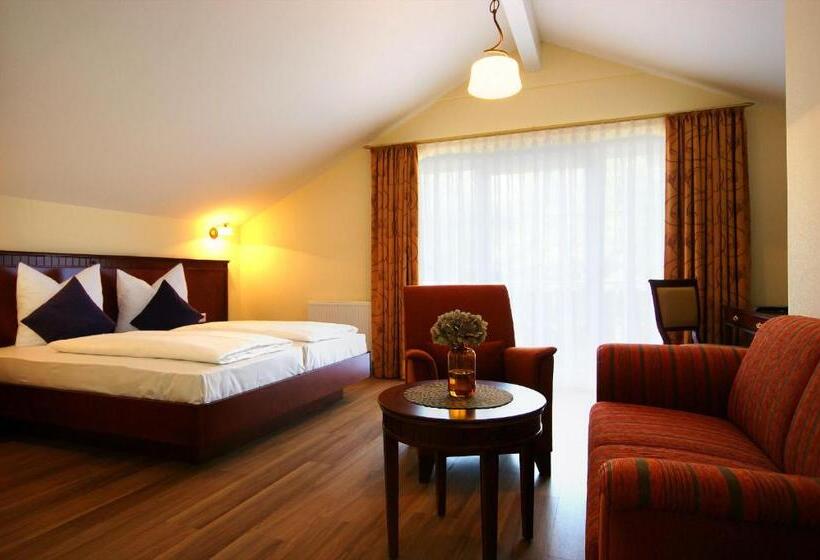 غرفة قياسية مزوَّدة بشُرفة, Waldcafé Hotel Restaurant