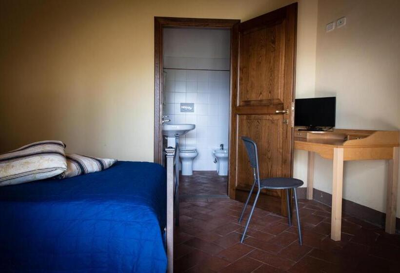 庭の見えるシングルルーム, Albergo San Lorenzo