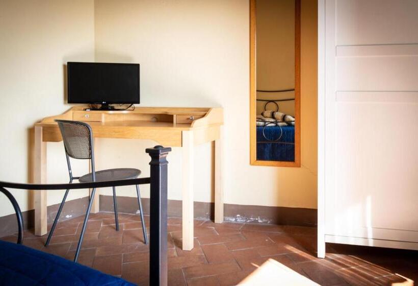 庭の見えるシングルルーム, Albergo San Lorenzo