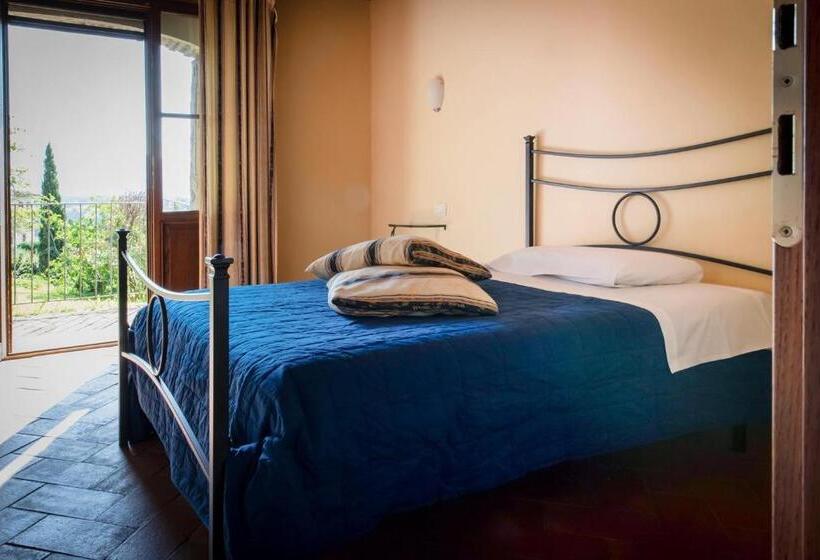 庭の見えるシングルルーム, Albergo San Lorenzo