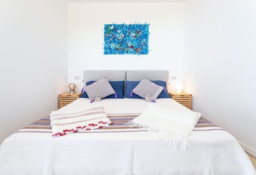 غرفة ديلوكس مطلّة علي البحر, La Casa Del Fico