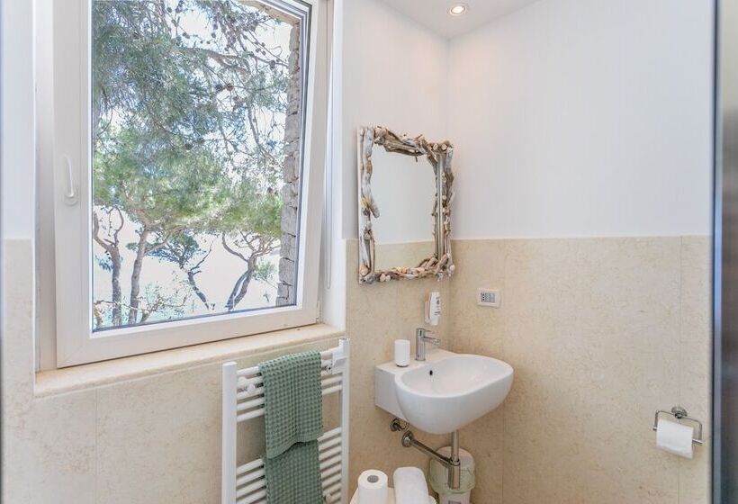 غرفة ديلوكس مطلّة علي البحر, La Casa Del Fico