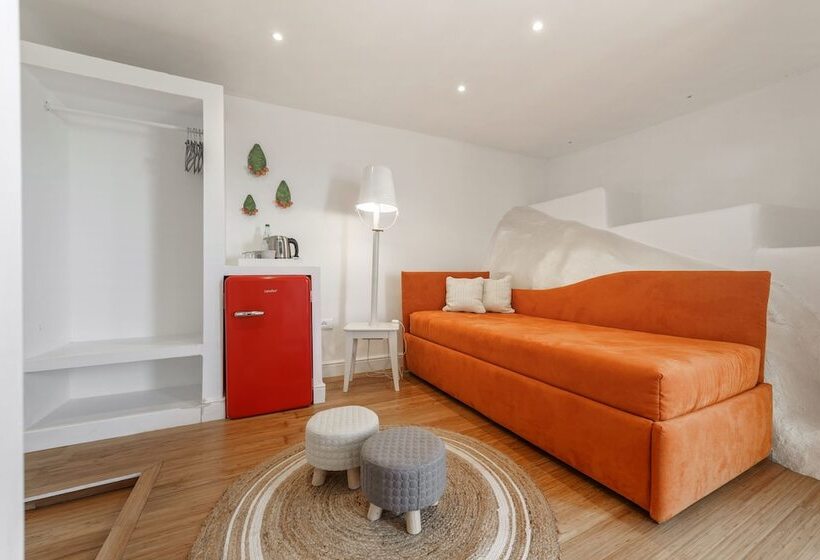 غرفة ديلوكس مطلّة علي البحر, La Casa Del Fico