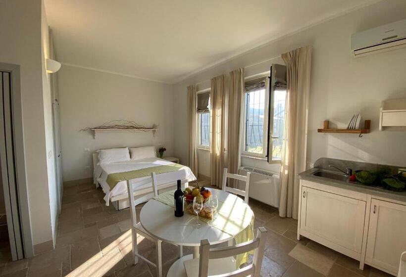 شقة غرفة واحدة مطلة على حمام السباحة, Tenuta Alla Castellana