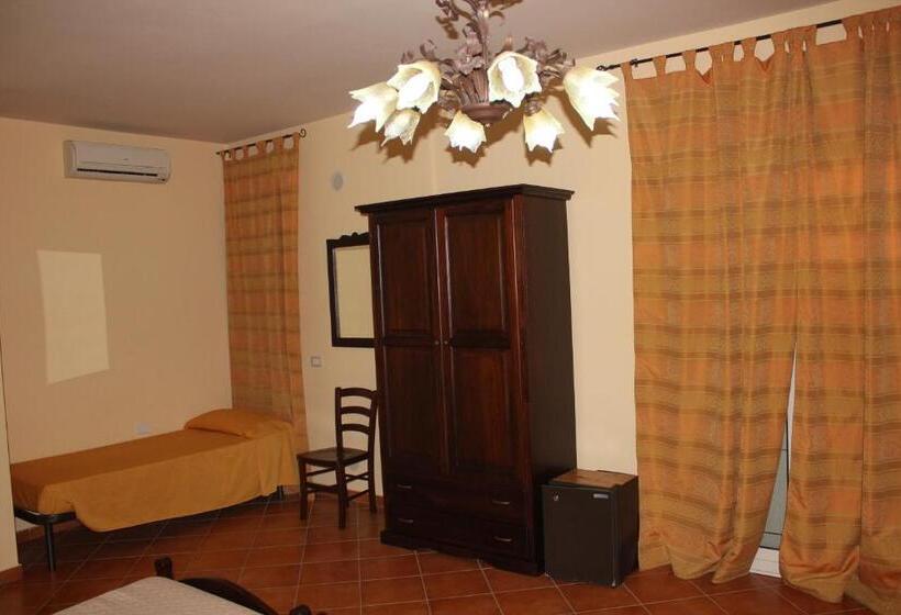 اتاق استاندارد سه تخته با بالکن, B&b Ulivo