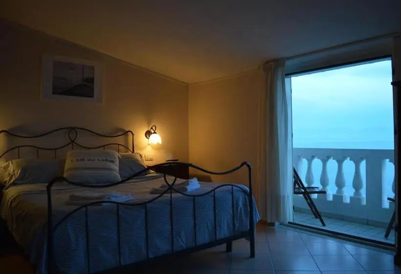 Standard-huone Merinäkymä Parveke, Albergo Tirreno
