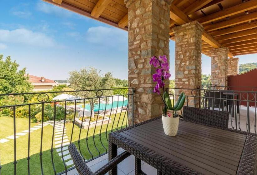 غرفة ديلوكس مزودة بشرفة, Agriturismo Corte Aurea