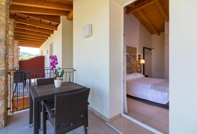 غرفة ديلوكس مزودة بشرفة, Agriturismo Corte Aurea