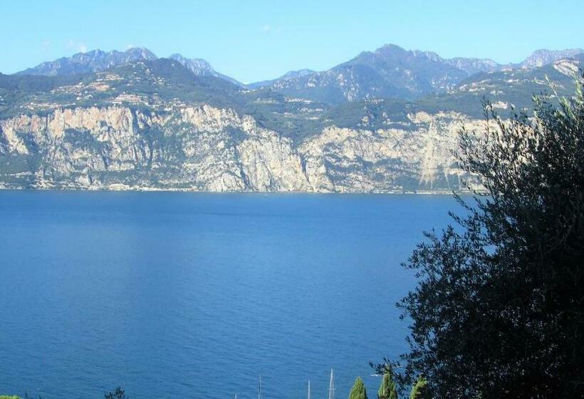标准间带湖景, Villa Emma Malcesine