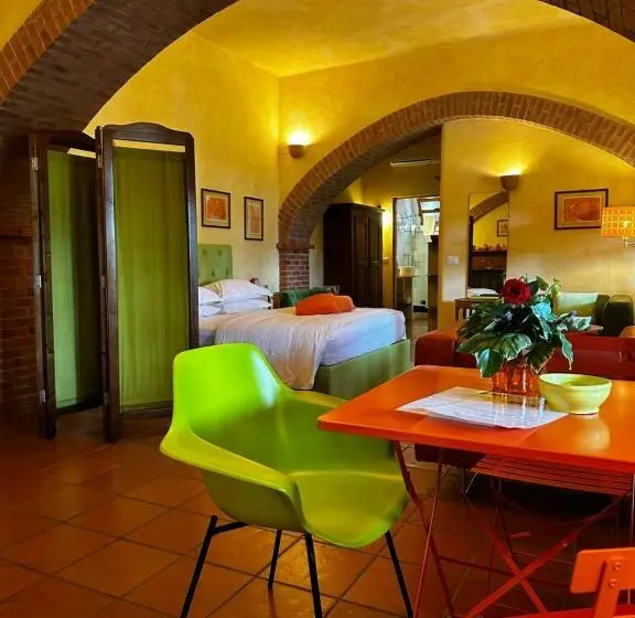 سوئیت جونیور با چشمانداز باغ, Relais San Damian