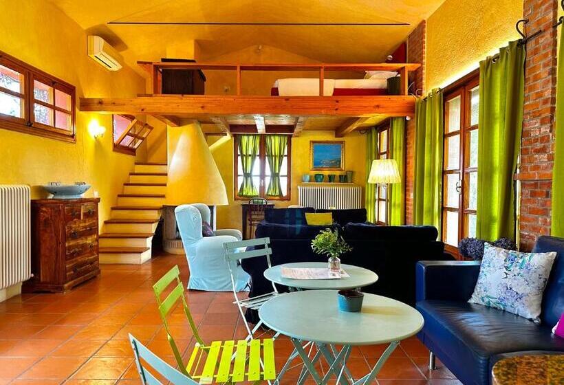 套房带园景, Relais San Damian