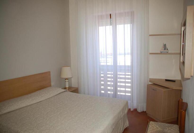 اتاق استاندارد با بالکن و چشمانداز دریا, Miramare