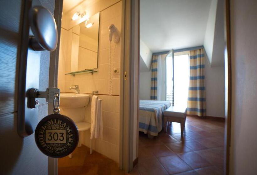 اتاق لوکس با بالکن و چشمانداز دریا, Miramare