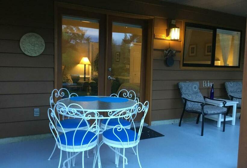 带大床的标准工作室, Nestledown B&b