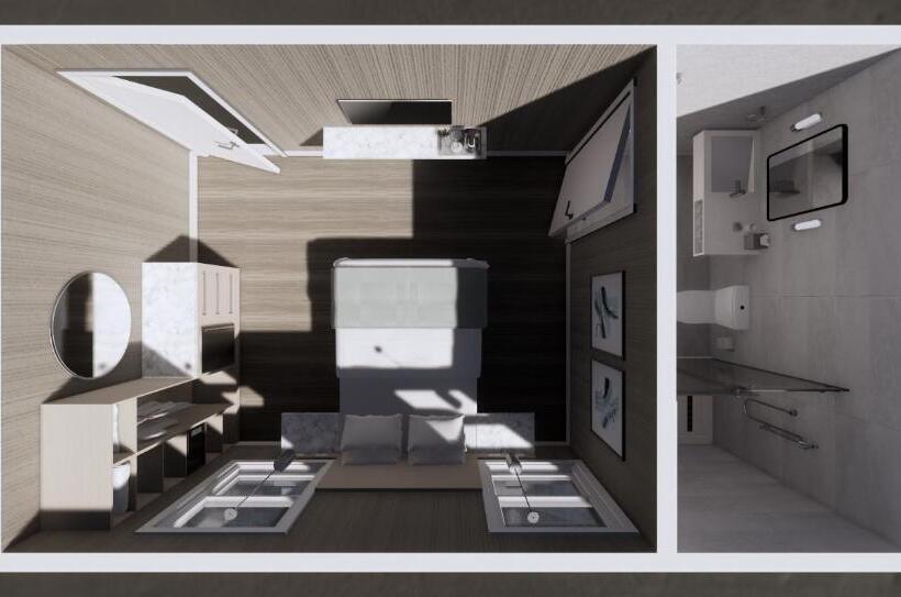 キングサイズベッドのデラックスルーム, Oceanic Hotel & Barefoot Tiki Bar