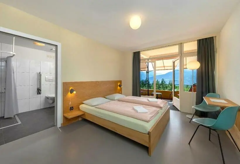 スタンダードシングルルーム, Cransmontana Youth Hostel