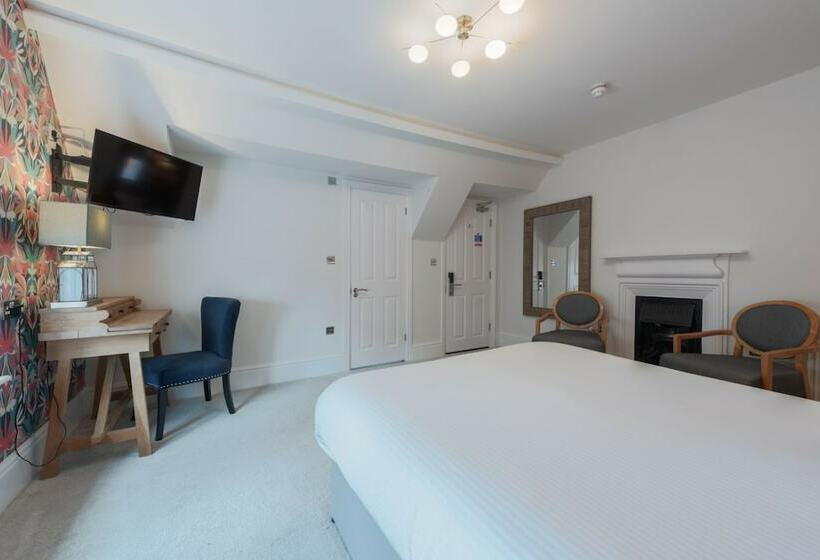 带大床的行政房间, Florence Gardens Boutique Hotel And Restaurant