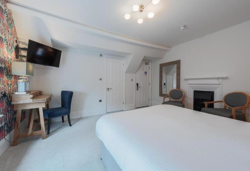 带大床的行政房间, Florence Gardens Boutique Hotel And Restaurant