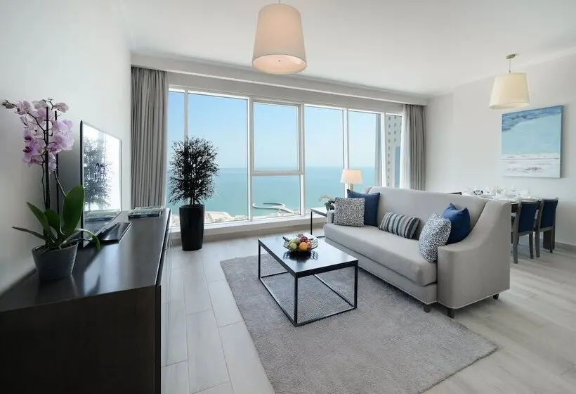 آپارتمان 1 خوابه با چشم‌انداز دریا, Centara West Bay Hotel & Residences Doha